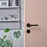 Habo Lyon dørgreb sort alu