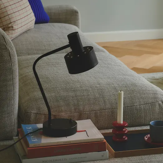 Nordlux Matis E27 bordlampe sort