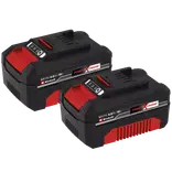Einhell Power-X-Change twinpack batteri 2x18V/4,0Ah