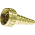 Slangeforskruning 1/2" kronisk messing 