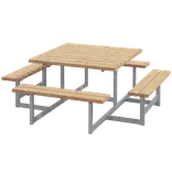 Plus Picnic Bord/Bænkesæt 200 cm ThermoWood®