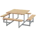 Plus Picnic Bord/Bænkesæt 200 cm ThermoWood®