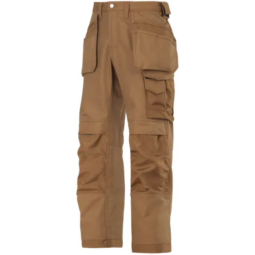 Snickers Workwear håndværkerbukser brun