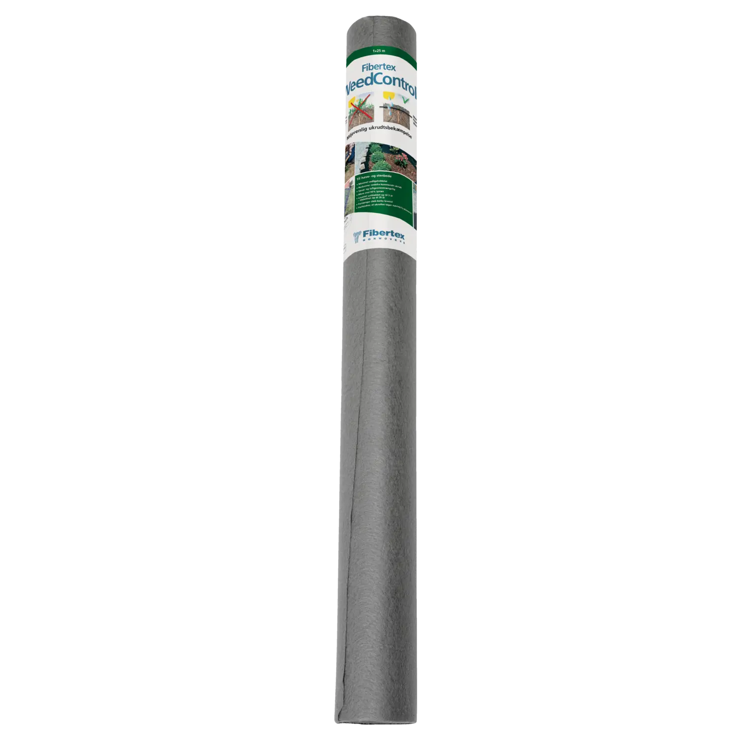 Fibertex R50 Fibertex WeedControl® Premium ukrudtsdug 1x15 m - sort, 80 g/m2