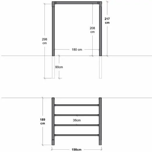 PLUS Arcade pergola model 3
