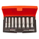 Bahco Topnøglesæt 1/4"