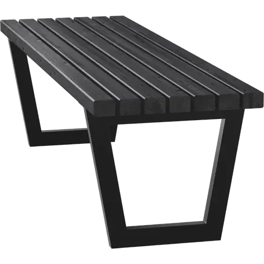 PLUS Siesta Living bænk/bord 150 cm sort