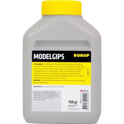 Borup modelgips 0,75 kg