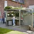 Plus Cubic forlængerbeslag t/stolpe enkelt varmgalvaniseret