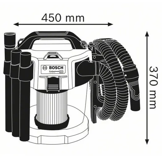 Bosch GAS 18V-10L støvsuger solo