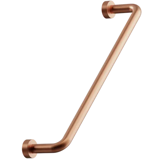 Scanbad Grace bøjlegreb 17,4x3,5x1 cm børstet kobber