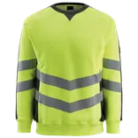 Mascot Wigton Safe Supreme sweatshirt hi-vis gul/sort