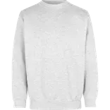 ID klassisk herre sweatshirt snow melange
