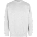 ID klassisk herre sweatshirt snow melange