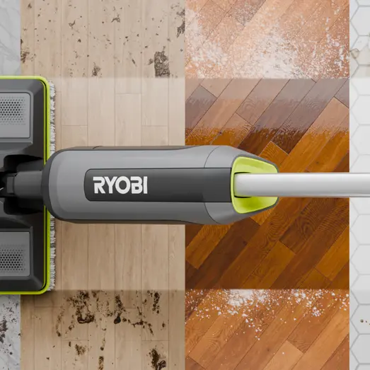 Ryobi RSM4-120G 4V USB spraymoppesæt