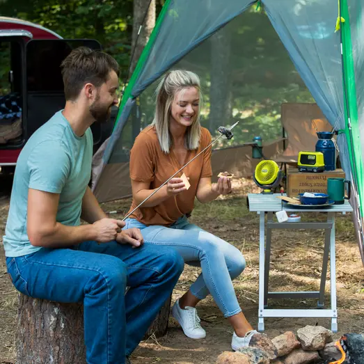 Ryobi RCF18-0 18V ONE+ ventilator m/klemme solo