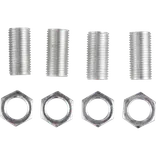 E-Line nippelrør m/mørtrik M10x20 mm 4 stk
