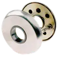 Ruko 313 dørgrebsroset Ø50 mm rustfrit stål