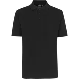 ID klassisk herre poloshirt sort
