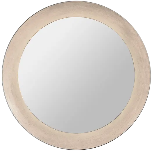 Milobad skål spejl med LED Ø85 cm messing