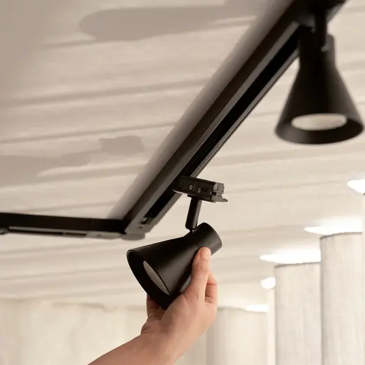 Nordlux Eik Link spot 3-Kit skinnesystem GU10 sort