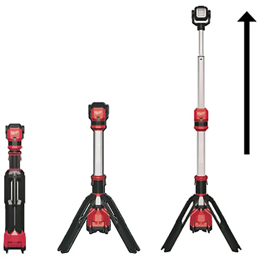 Milwaukee M12™ SAL-0 arbejdslampe m/stativ solo