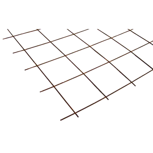 Armeringsnet/Rionet 6x1500x2500 mm maske str. 150x150 mm, galvaniseret