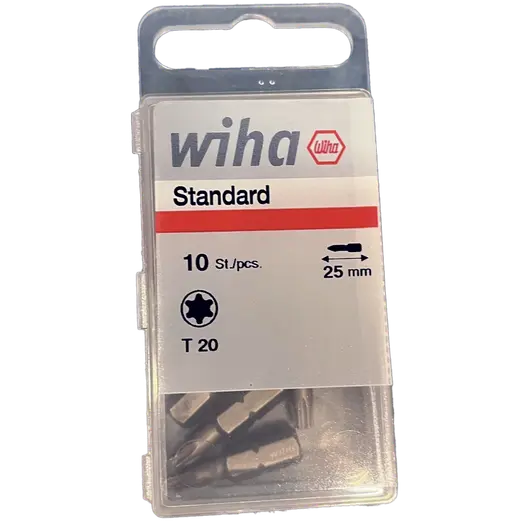 Wiha Standard bit T20 10 stk.