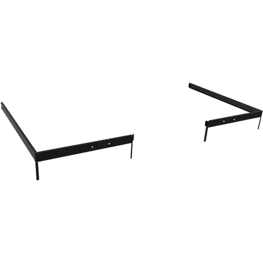 Halls Fundament til Qube Lean-to 24 - sort