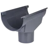 Plastmo ekspansionstudstykke 90 mm grafit