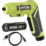 Ryobi RSDP4-120G 4V knækskruetrækkersæt