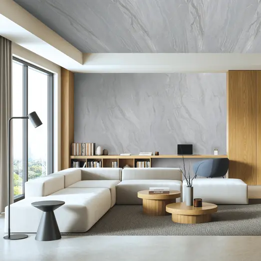Fibrotech SPC vægpanel 4x1000x2600 mm grey marble