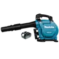 Makita DUB363PT2V 18V LXT løvsuger og blæser 2x5.0 Ah batterier og lader