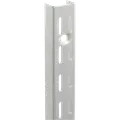 PN vægskinne t/hyldeknægt 1600 mm hvid