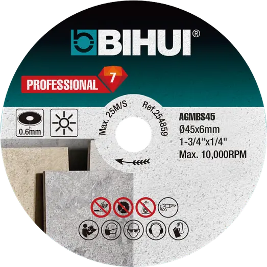 BIHUI diamant sintret skive 45 mm