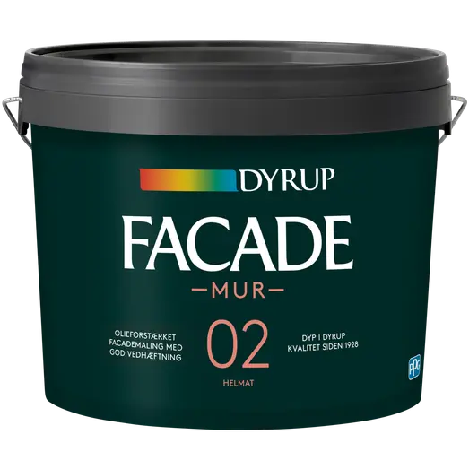 Dyrup facade murmaling 2
