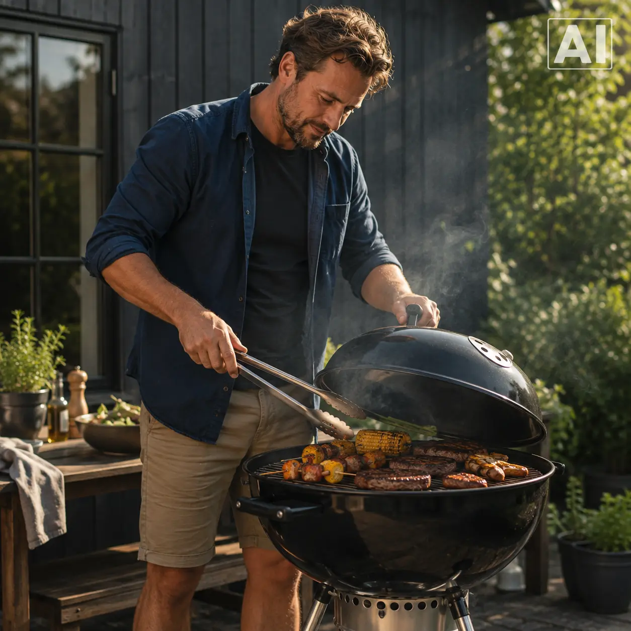 lukket kulgrill
