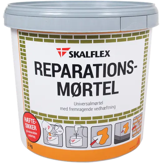 Reparationsmørtel i spand med 5 kg