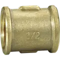 Muffe 1/2" messing