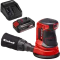 Einhell TE-RS 18 Li-S 18V excentersliber Ø125mm - inkl. 2,5Ah batteri og lader