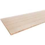 Wallmann bordplade bambus limtræ ubehandlet 26x635x2440 mm