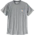 Carhartt 106652 Force™ pocket T-shirt lys grå