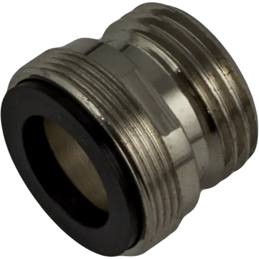 Overgang Ø24 mm x1/2"krom