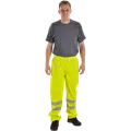 Ocean Comfort Stretch regnbukser med refleks gul