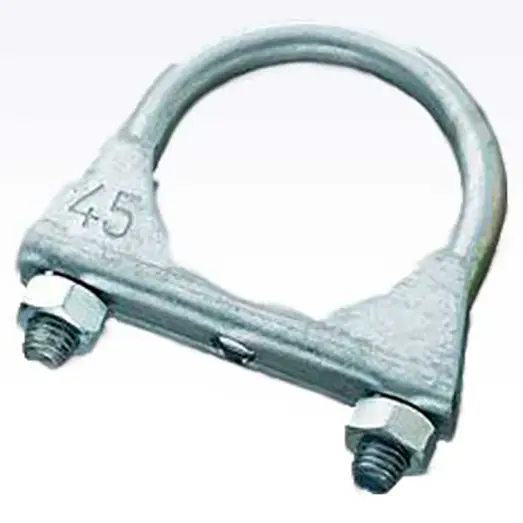 Roliba rørklemme galvaniseret 57 mm