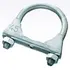 Roliba rørklemme galvaniseret 57 mm