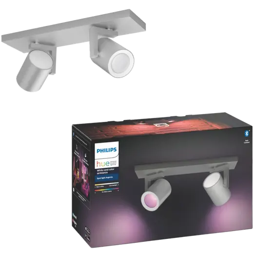 Philips Hue Argenta dobbelt spot GU10 LED