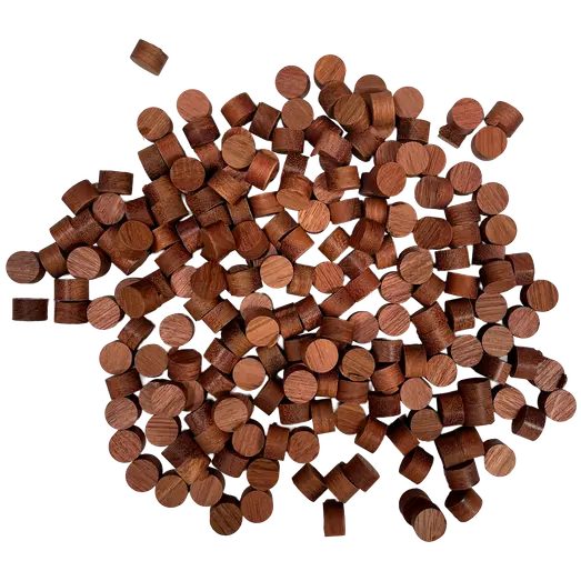 Jatobo propper til terrassebrædder Ø15x10 mm 500 stk.