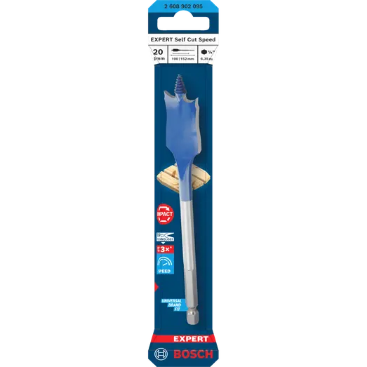 Bosch EXPERT Self Cut Speed fladbor 20x152 mm