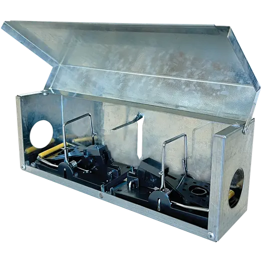 Tunnelboks mus m/2 smækfælder